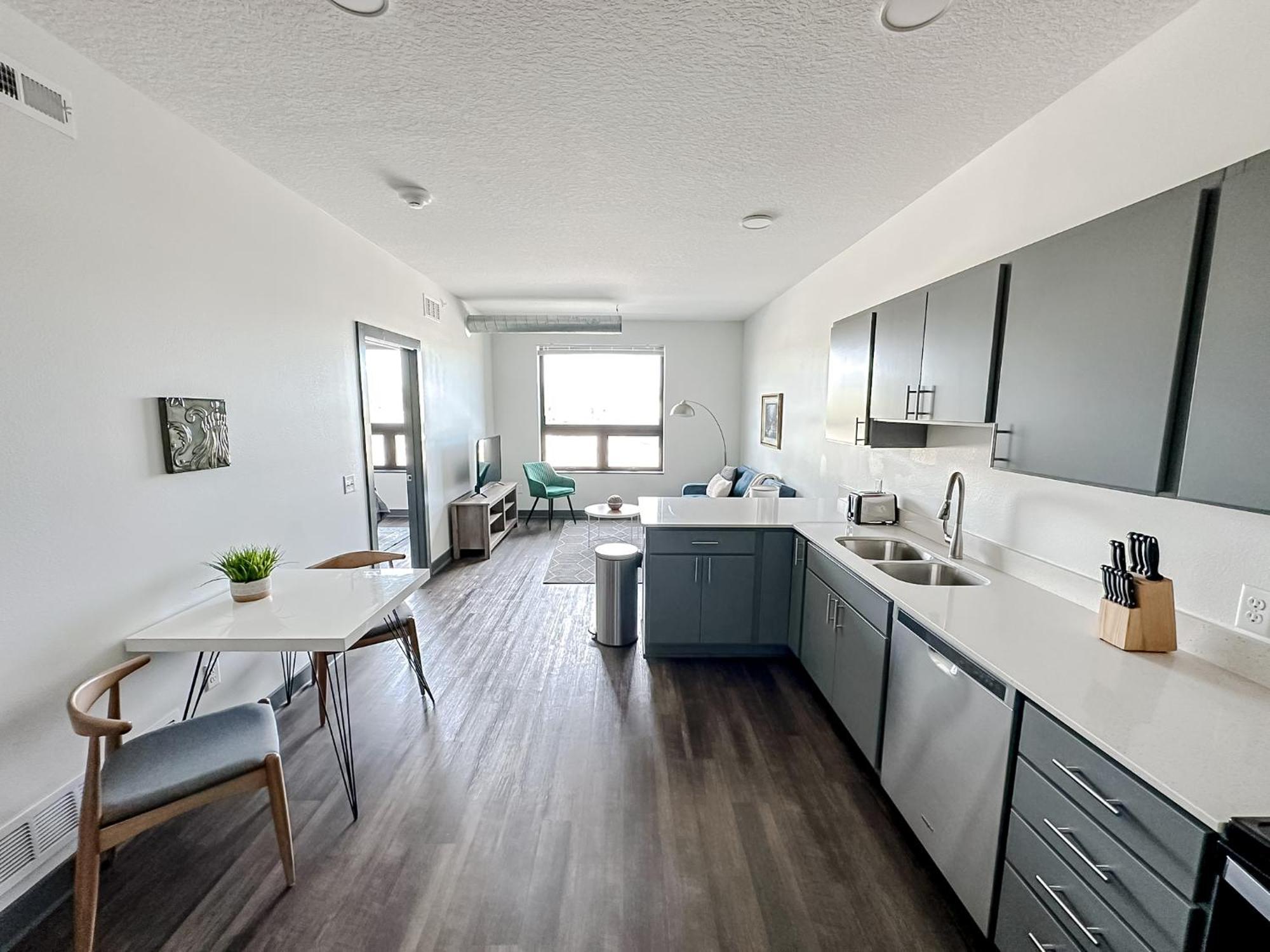 Sleepover 1Bd 1Ba Des Moines Apartments Esterno foto